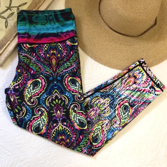 Nanette Lepore Paisley Leggings - Picture 3 of 16